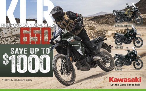 KLR KICK BACK